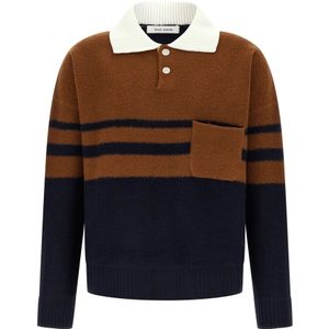 Wales Bonner, Heren, Truien, Veelkleurig, Maat: XL Wol,