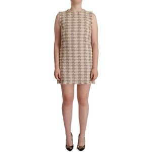 Dolce & Gabbana - Jurk - Beige - Katoen