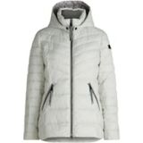 Betty Barclay - Sportieve Gewatteerde Jas - Wit - Dames - Met Afneembare Capuchon