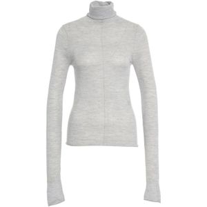 Lovechild 1979, Dames, Truien, Grijs, Maat: S Wol,