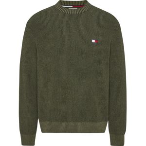 Tommy Jeans, Heren, Truien, Groen, Maat: L Katoen,