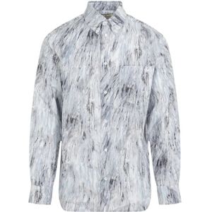 Marni, Heren, Overhemden, Veelkleurig, Maat: XL Katoen,