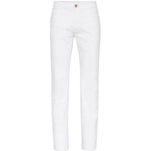 Billionaire, Heren, Jeans, Wit, Maat: W42 Katoen,