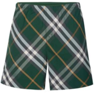 Burberry - Korte Broeken - Groen