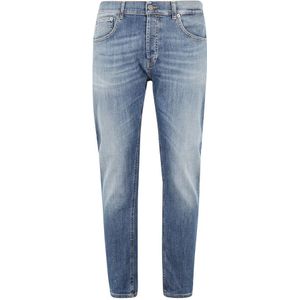 Dondup, Heren, Jeans, Blauw, Maat: W30 Denim,