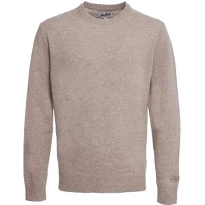 MC2 Saint Barth, Heren, Truien, Beige, Maat: 2XL Polyamide,