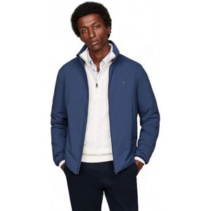 Tommy Hilfiger, Heren, Jassen, Blauw, Maat: L Leer,