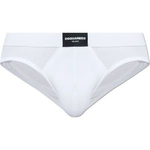 Dsquared2, Heren, Ondergoed, Wit, Maat: S Modal,