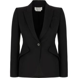 Alexander McQueen, Dames, Jassen, Zwart, Maat: M Wol,