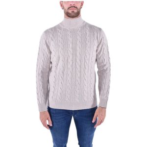 Kangra, Heren, Truien, Beige, Maat: M Wol,
