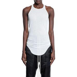 Rick Owens, Dames, Tops, Grijs, Maat: XS Zijde,