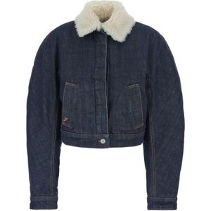 Jacquemus, Dames, Jassen, Blauw, Maat: S Katoen,