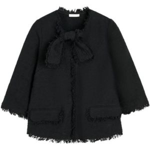 By Malene Birger, Dames, Blouses & Shirts, Zwart, Maat: M Katoen,