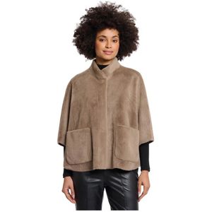 Rino&Pelle, Dames, Jassen, Beige, Maat: 2XL Poliester,