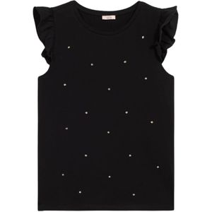 Oltre, Dames, Tops, Zwart, Maat: S Jersey,