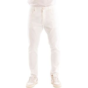 Don The Fuller, Heren, Jeans, Wit, Maat: W34 Katoen,