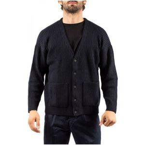 Emporio Armani, Heren, Truien, Blauw, Maat: L