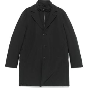 Save The Duck, Heren, Mantels, Zwart, Maat: 2XL Poliester,