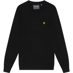 Lyle & Scott, Heren, Truien, Zwart, Maat: XS Wol,