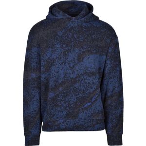 Emporio Armani, Heren, Sweatshirts & Hoodies, Blauw, Maat: M Katoen,