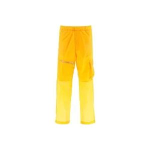 Moncler Tapered Broeken , Yellow , Heren , Maat: XS