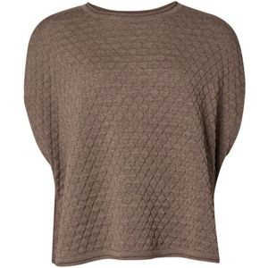 Lind, Dames, Truien, Bruin, Maat: S/M Wol,