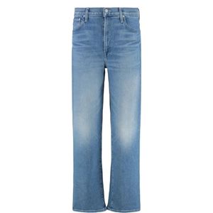 Mother, Dames, Jeans, Blauw, Maat: W27 Katoen,