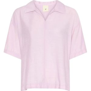 Heartmade, Dames, Blouses & Shirts, Roze, Maat: S Viscose,