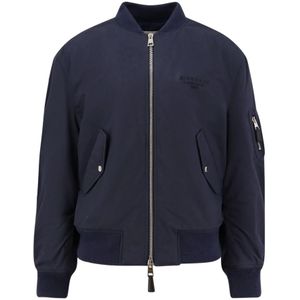 Givenchy, Heren, Jassen, Blauw, Maat: S Katoen,