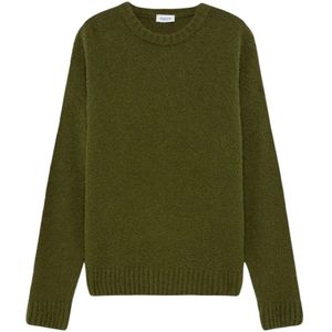 Amish, Heren, Truien, Groen, Maat: XS Wol,