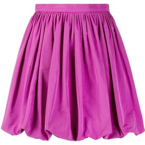 Valentino, Dames, Rokken, Paars, Maat: S Katoen,