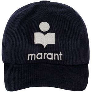 Isabel Marant, Dames, Accessoires, Blauw, Maat: 57 CM Corduroy,