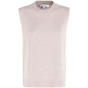 Maison Kitsuné, Dames, Truien, Beige, Maat: M