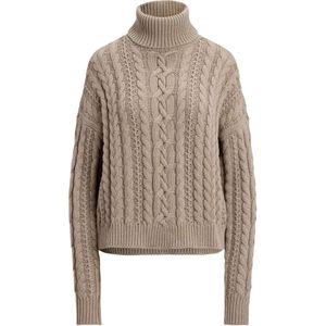 Ralph Lauren, Dames, Truien, Beige, Maat: M Katoen,