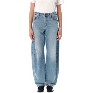 Levi's, Dames, Jeans, Blauw, Maat: W28 Katoen,