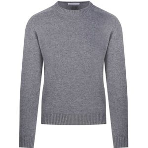 Cashmere Company, Heren, Truien, Grijs, Maat: L Kasjmier,