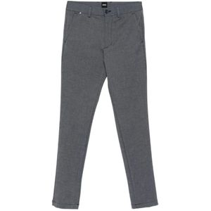 Hugo, Heren, Broeken, Grijs, Maat: W36 L34