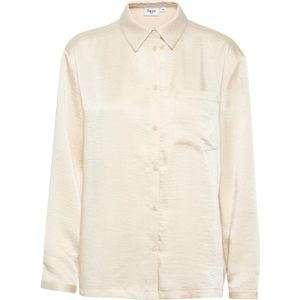 Saint Tropez, Dames, Blouses & Shirts, Beige, Maat: L