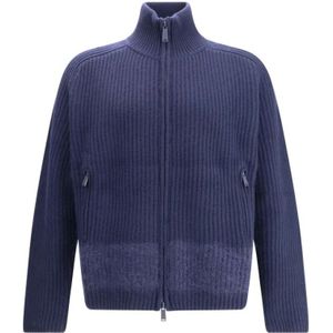 Dsquared2, Heren, Truien, Blauw, Maat: M Wol,