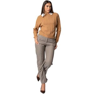 Kocca, Dames, Truien, Bruin, Maat: M Katoen,