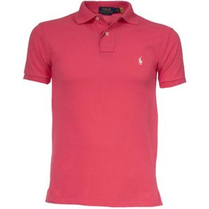 Polo Ralph Lauren, Heren, Tops, Roze, Maat: 2XL Katoen,