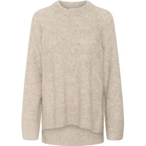 Part Two, Dames, Truien, Grijs, Maat: M Nylon,