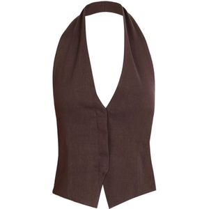 Cortana, Dames, Tops, Bruin, Maat: XS Katoen,