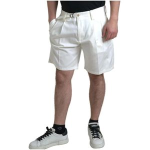 Dolce & Gabbana - Bermuda Denim Shorts - Wit