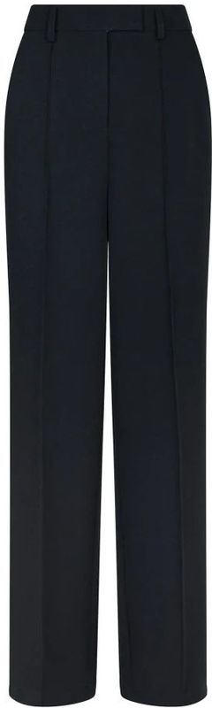 Neo Noir - Sury Broek 165815 - Ribbroek - Blauw - Klassieke Navy Broek met Persplooien