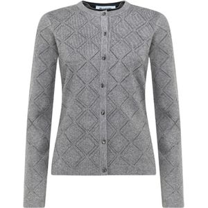 Blugirl, Dames, Truien, Grijs, Maat: S