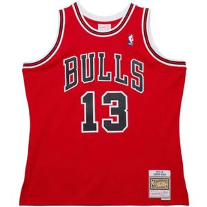 Mitchell & Ness, Heren, Sport, Rood, Maat: S Jersey,