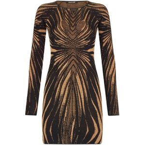 Roberto Cavalli, Dames, Jurken, Veelkleurig, Maat: XS
