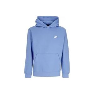 Nike Club Hoodie Basketball Polar Pullover , Blue , Heren , Maat: XL