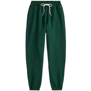 Polo Ralph Lauren - Donkergroene Broek - Dames - Sportbroeken